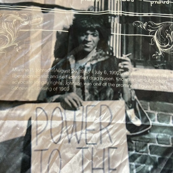 The Phluid Project Rainbow Bandana Scarf LGBTQ+ Pride - Picture 5 of 6